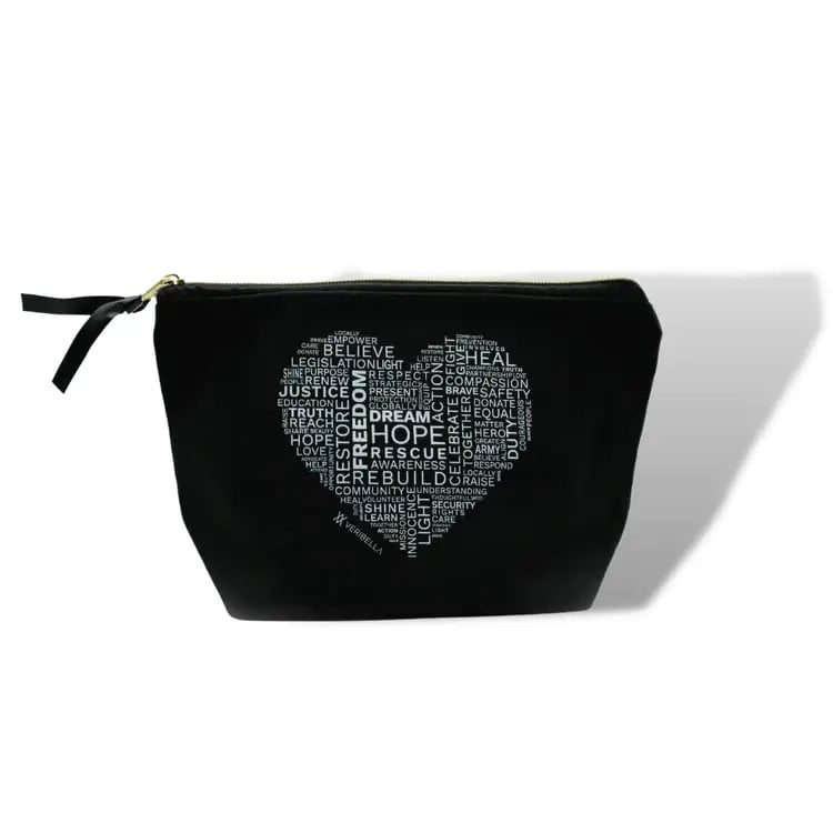 heart cosmetic bag veribella